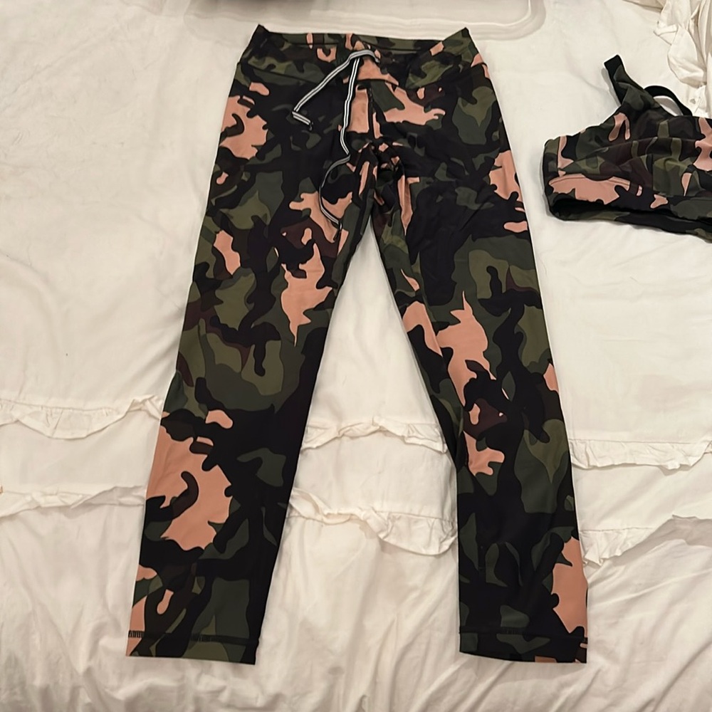 The upside workout leggings and sports bra